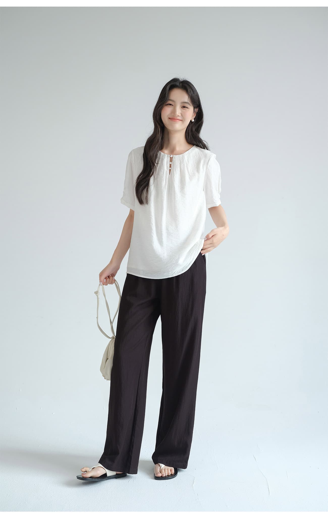 ストレートパンツ リラックス ストレート ストレッチパンツ