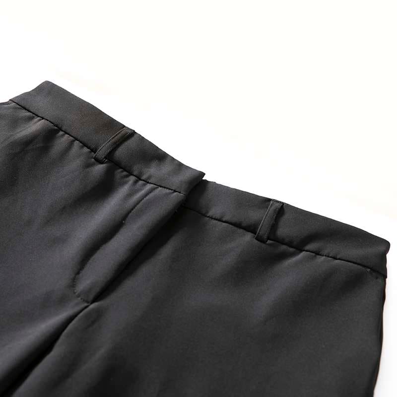 シンプル美シルエット ストレートパンツ チノパン