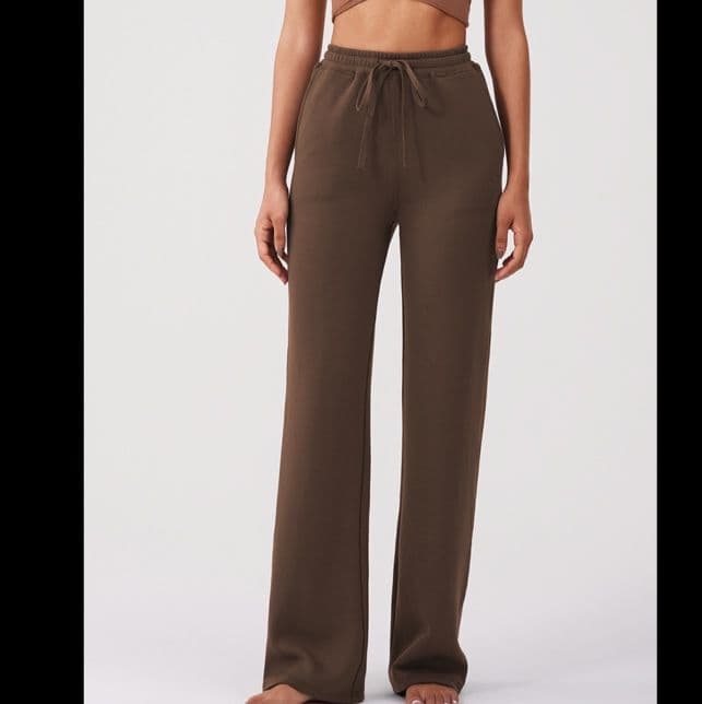 ストレートパンツ リラックスストレートストレッチパンツ