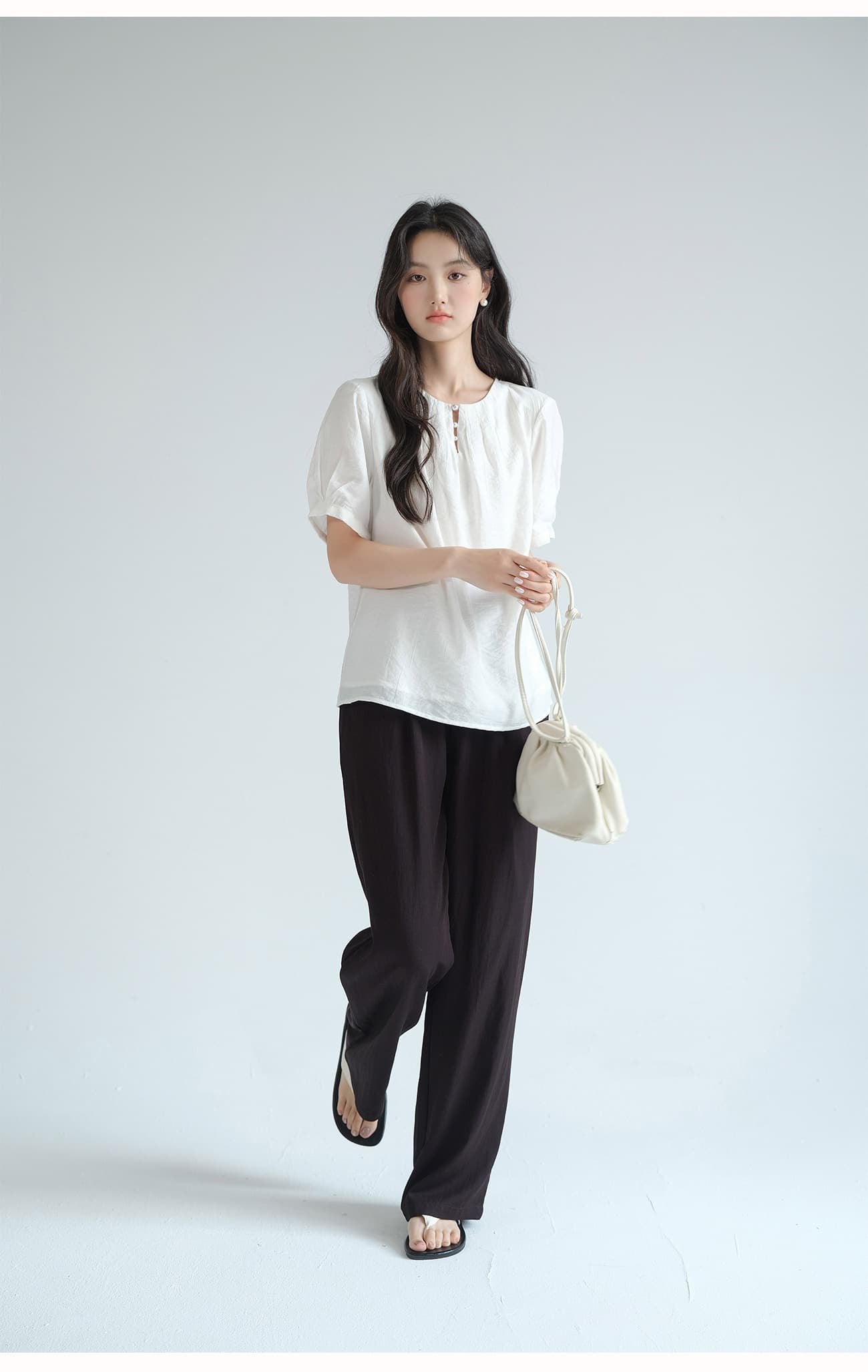 ストレートパンツ リラックス ストレート ストレッチパンツ