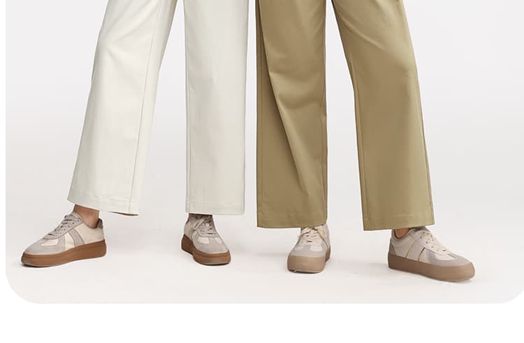 ストレートパンツ 洗練シルエット 高機能ワイドチノパンツ