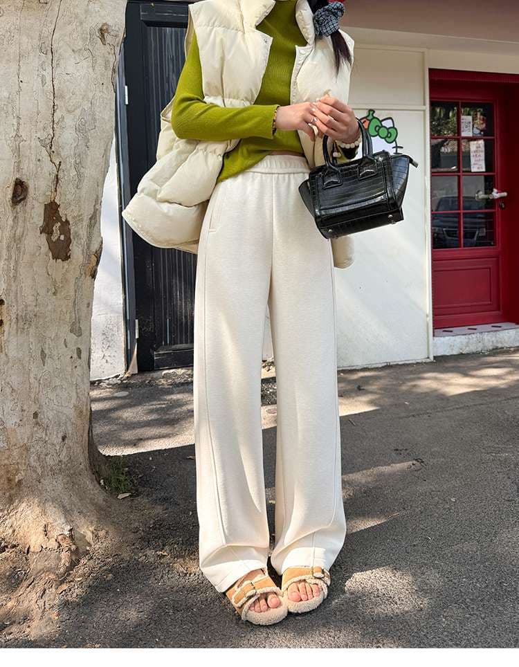 ストレートパンツ リラックス ゆったりワイドパンツ