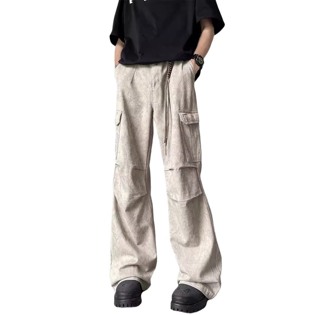 ストレートパンツ ワイドシルエット デニムパンツ