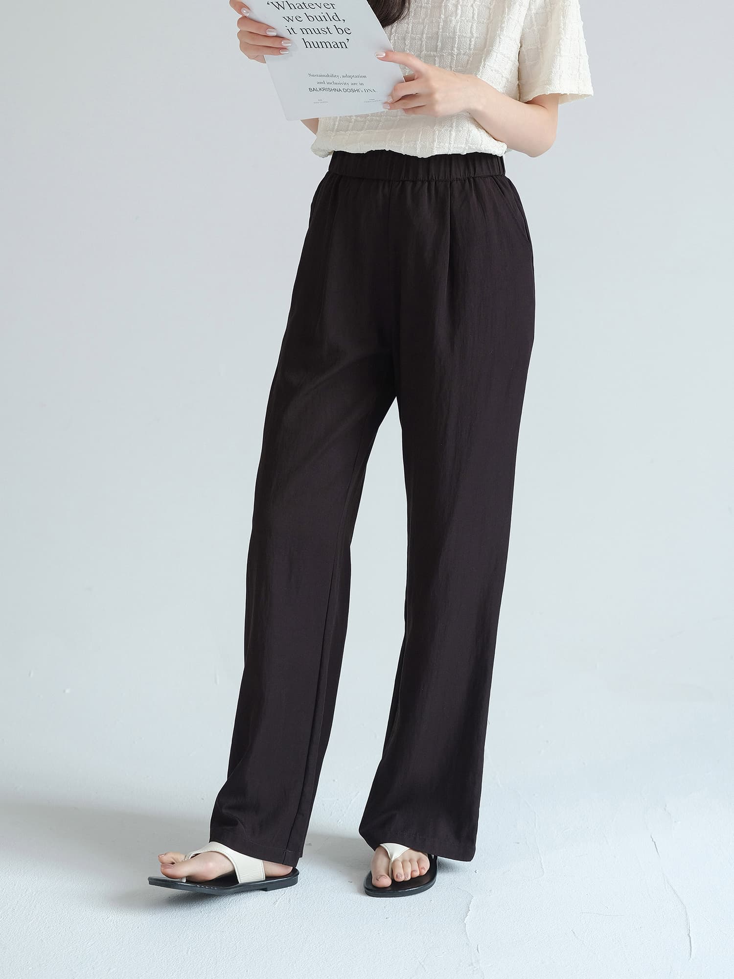 ストレートパンツ リラックス ストレート ストレッチパンツ