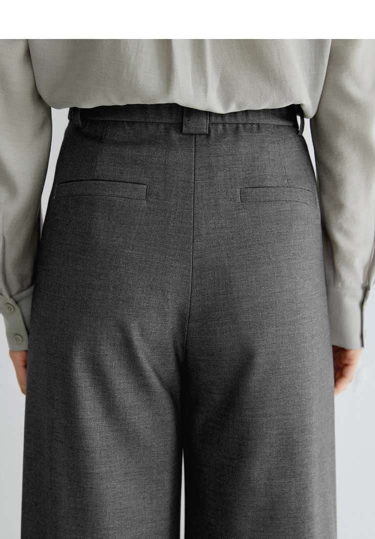 ストレートパンツ クラシカル ストレートスラックス