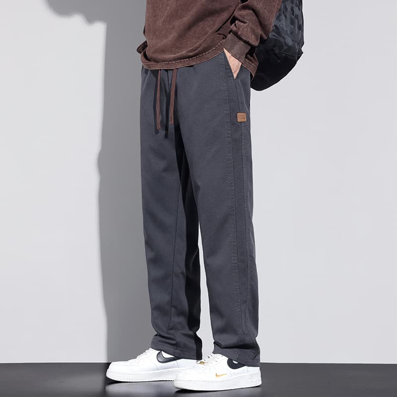 リラックスゆったりストレートパンツ