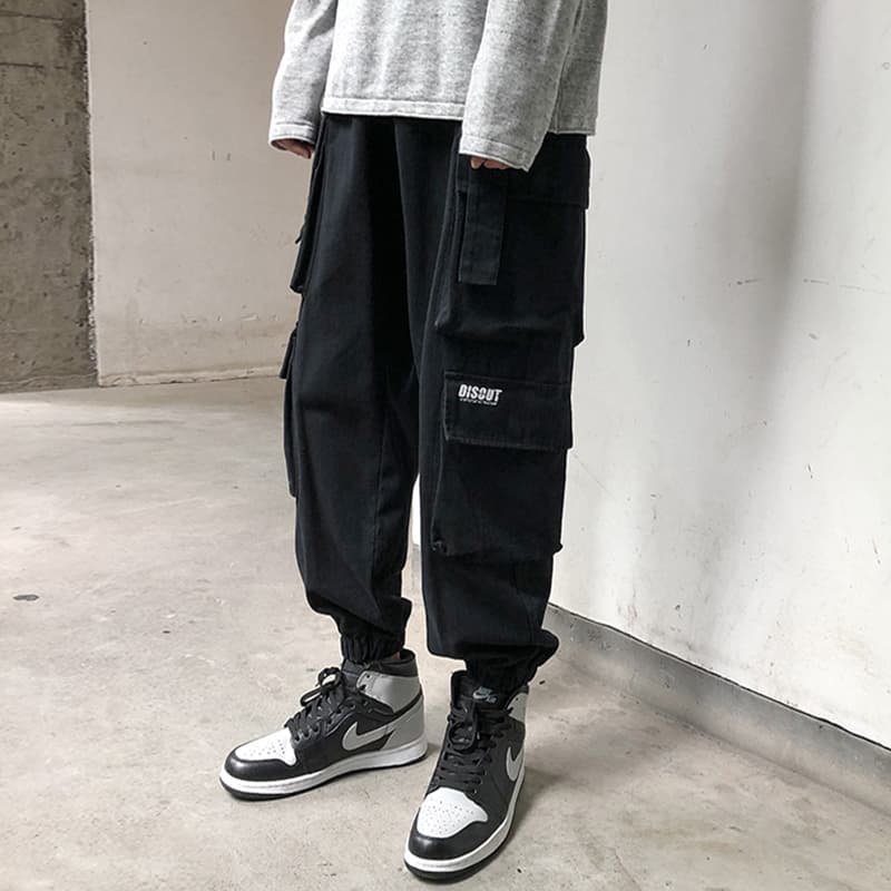 ゆったりミリタリーカーゴストレートパンツ