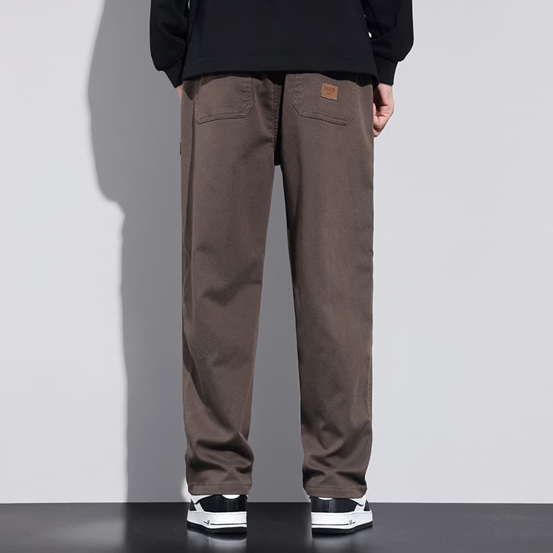 リラックスゆったりストレートパンツ